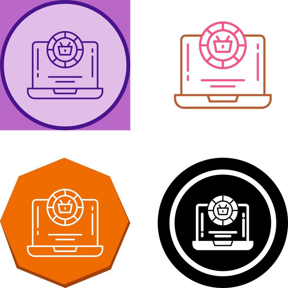 Token Icon Design vector