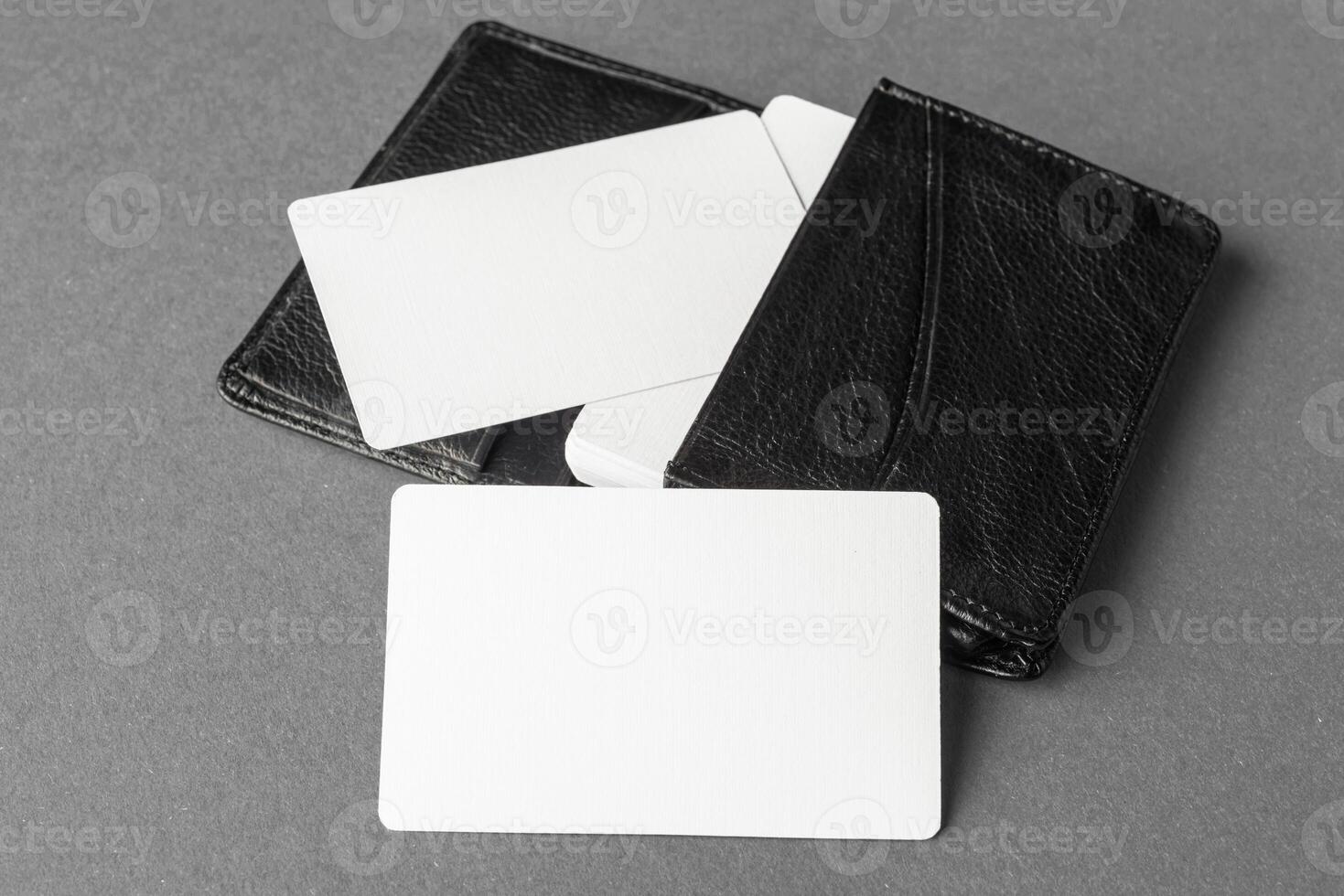 Business cards blank mockup - template photo