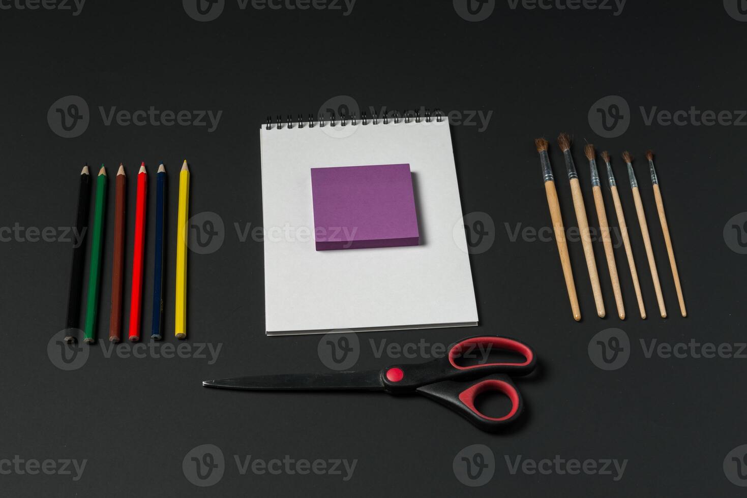 Template for branding identity. photo