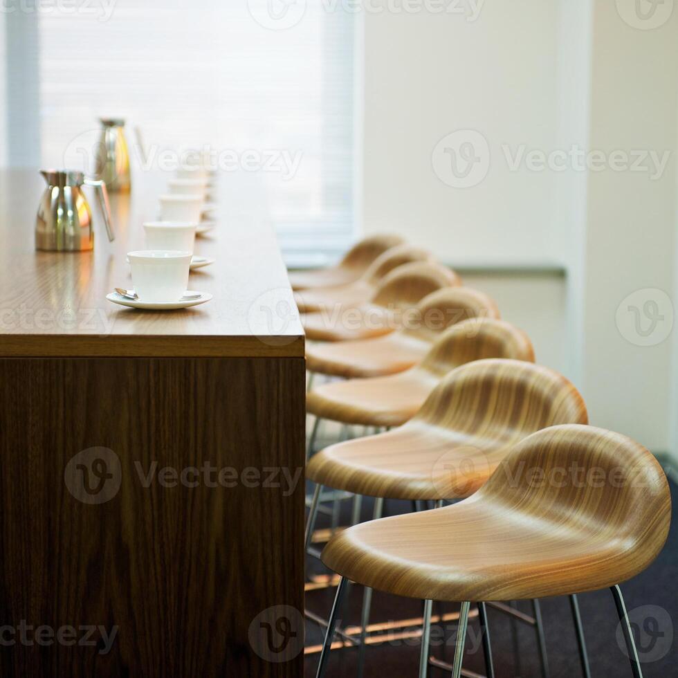 Modern office interior photo