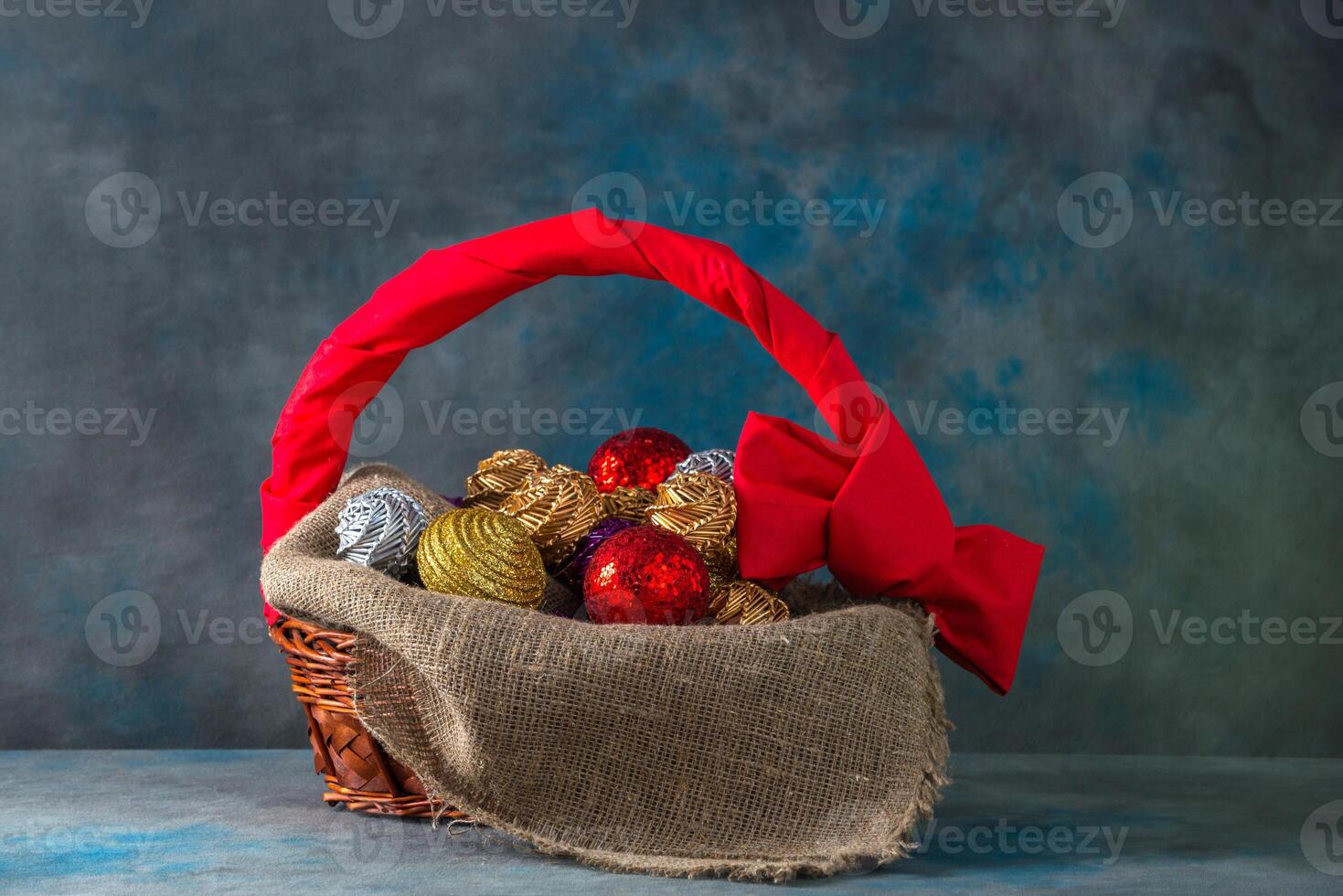 Christmas decoration background photo