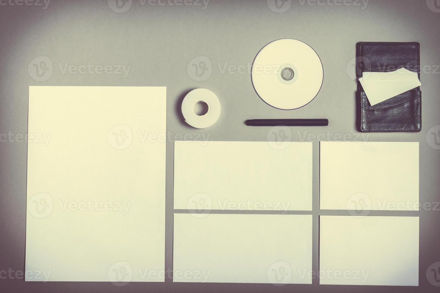 Template for branding identity. photo