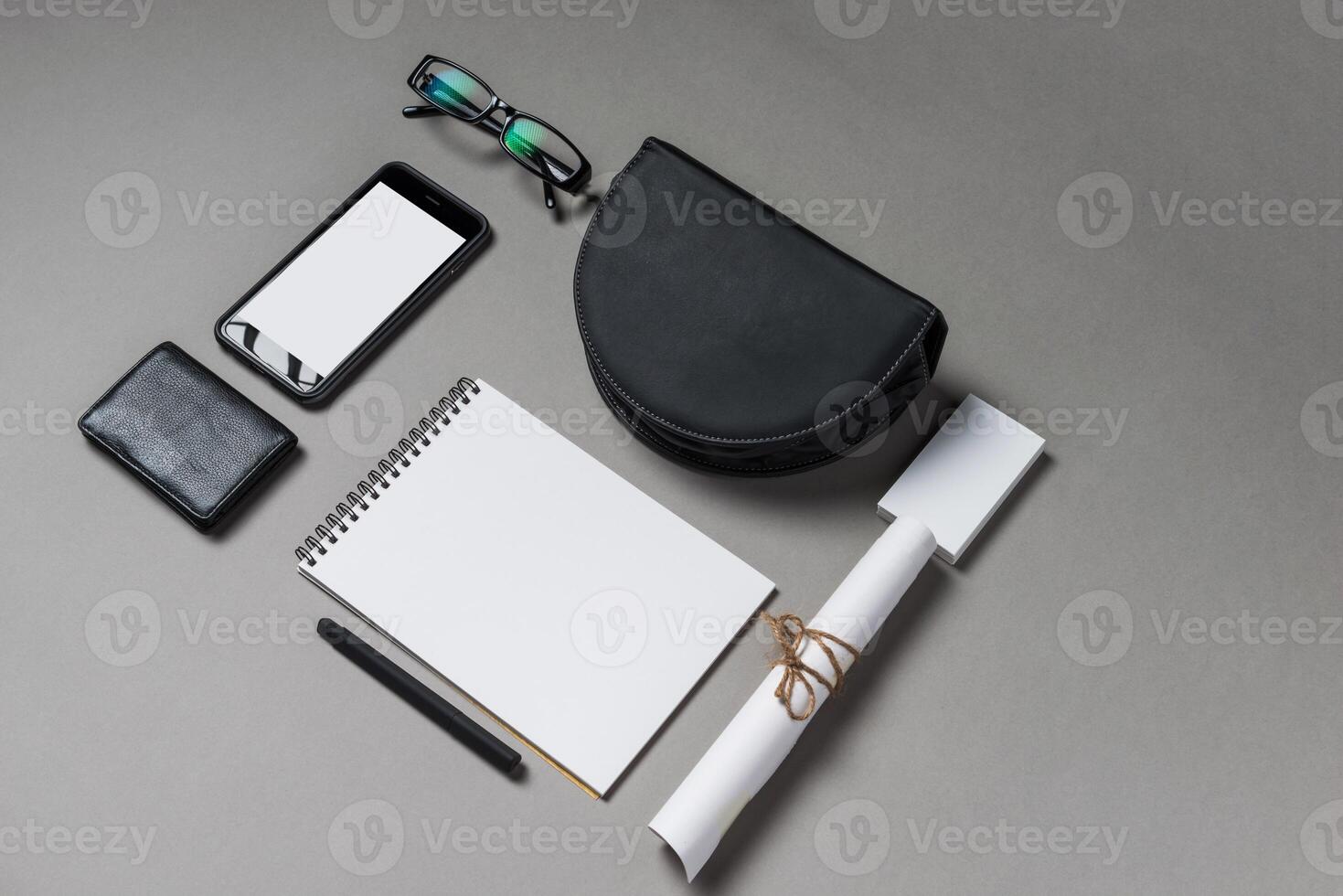 Template for branding identity. photo