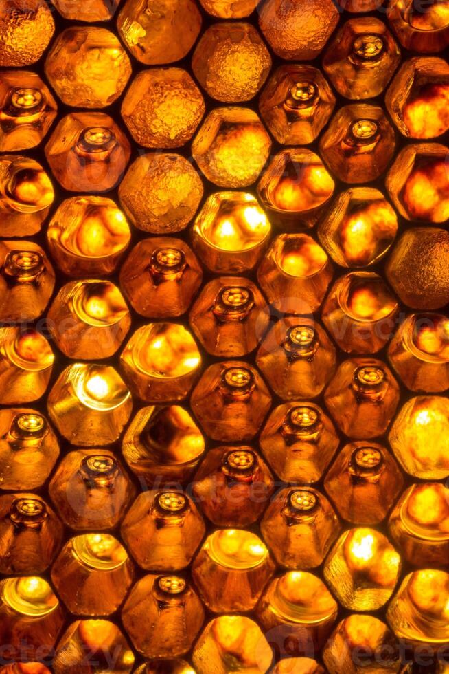 Honeycomb close up photo