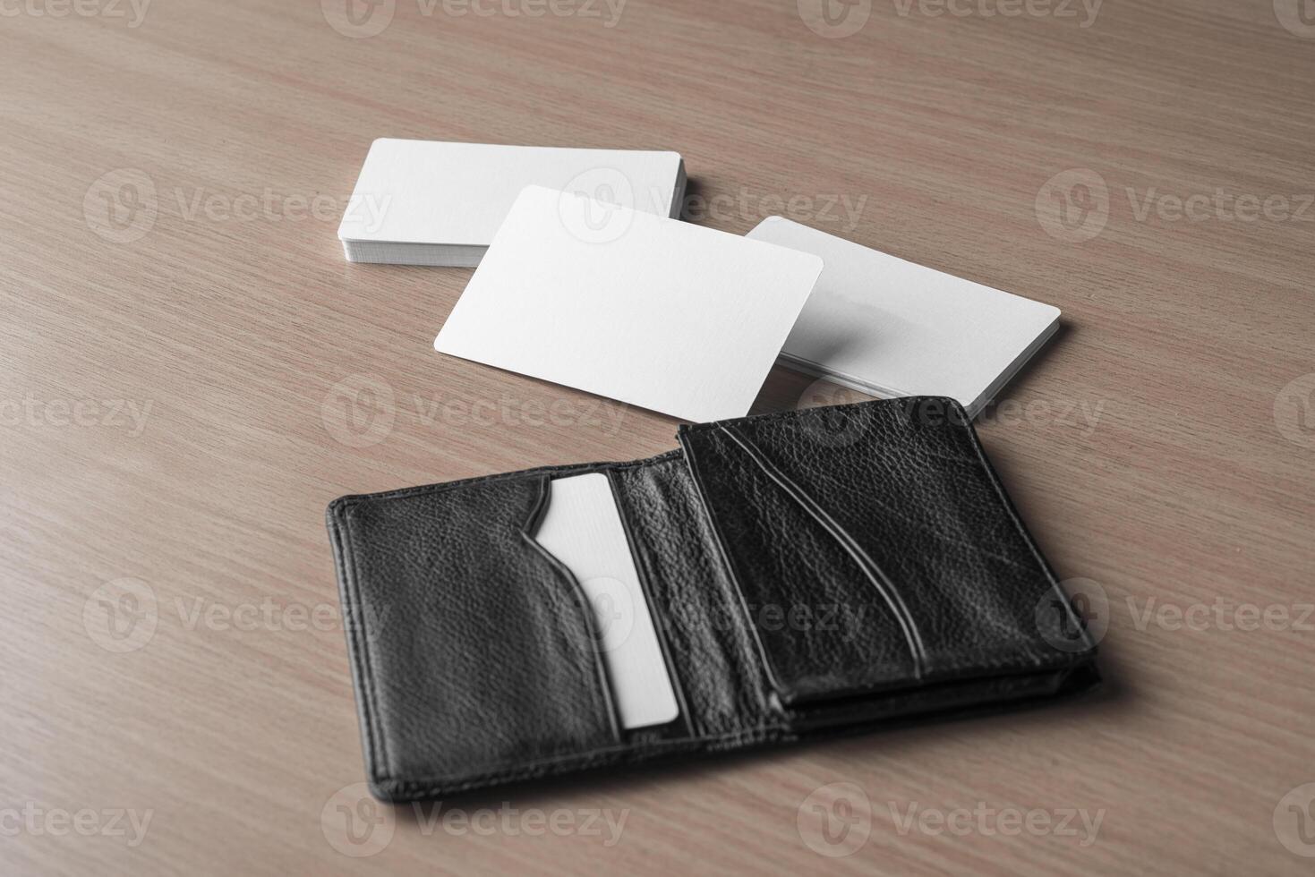 Mock up of business cards photo