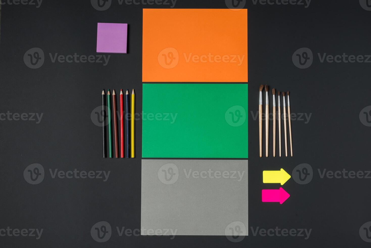 Template for branding identity photo