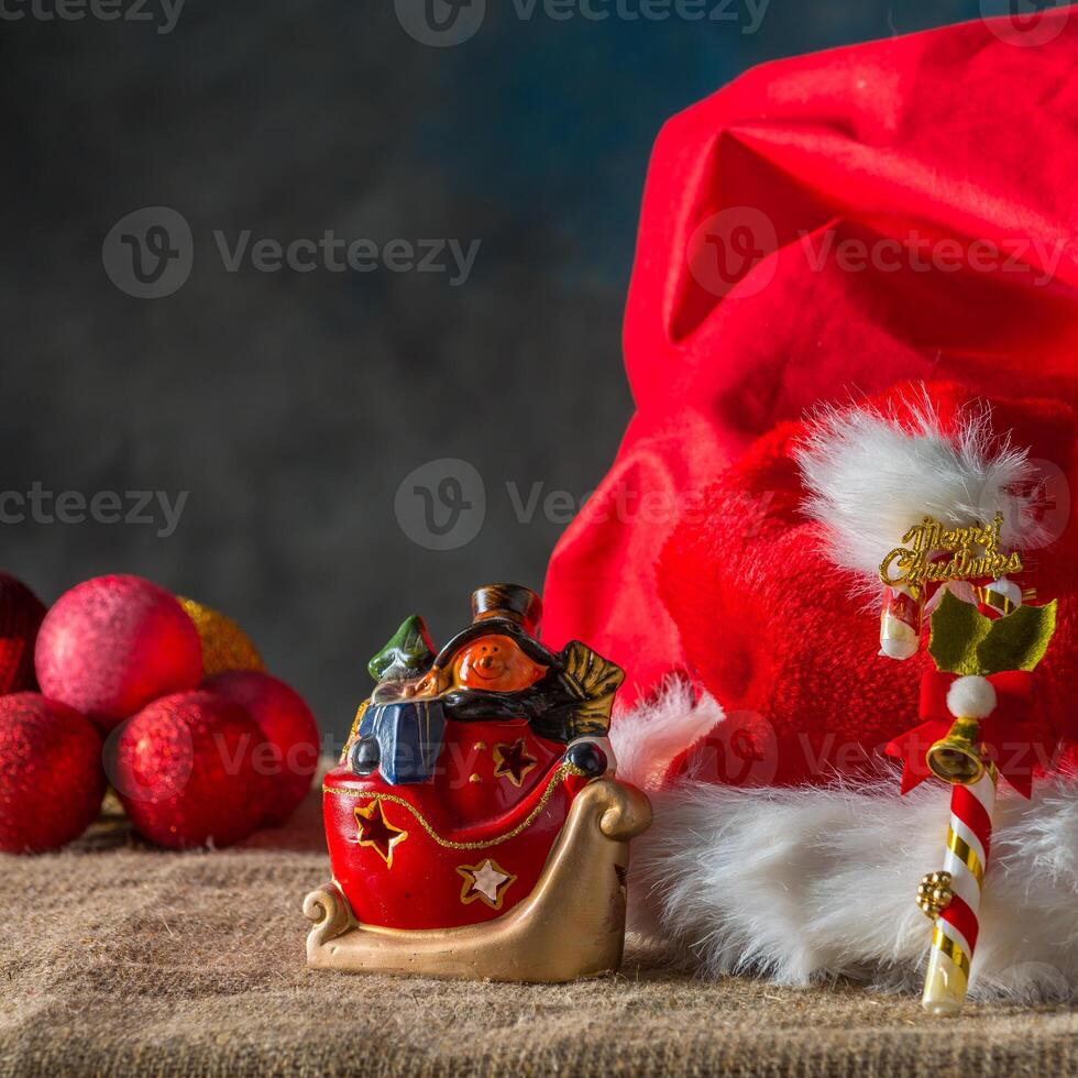 Christmas decoration background photo