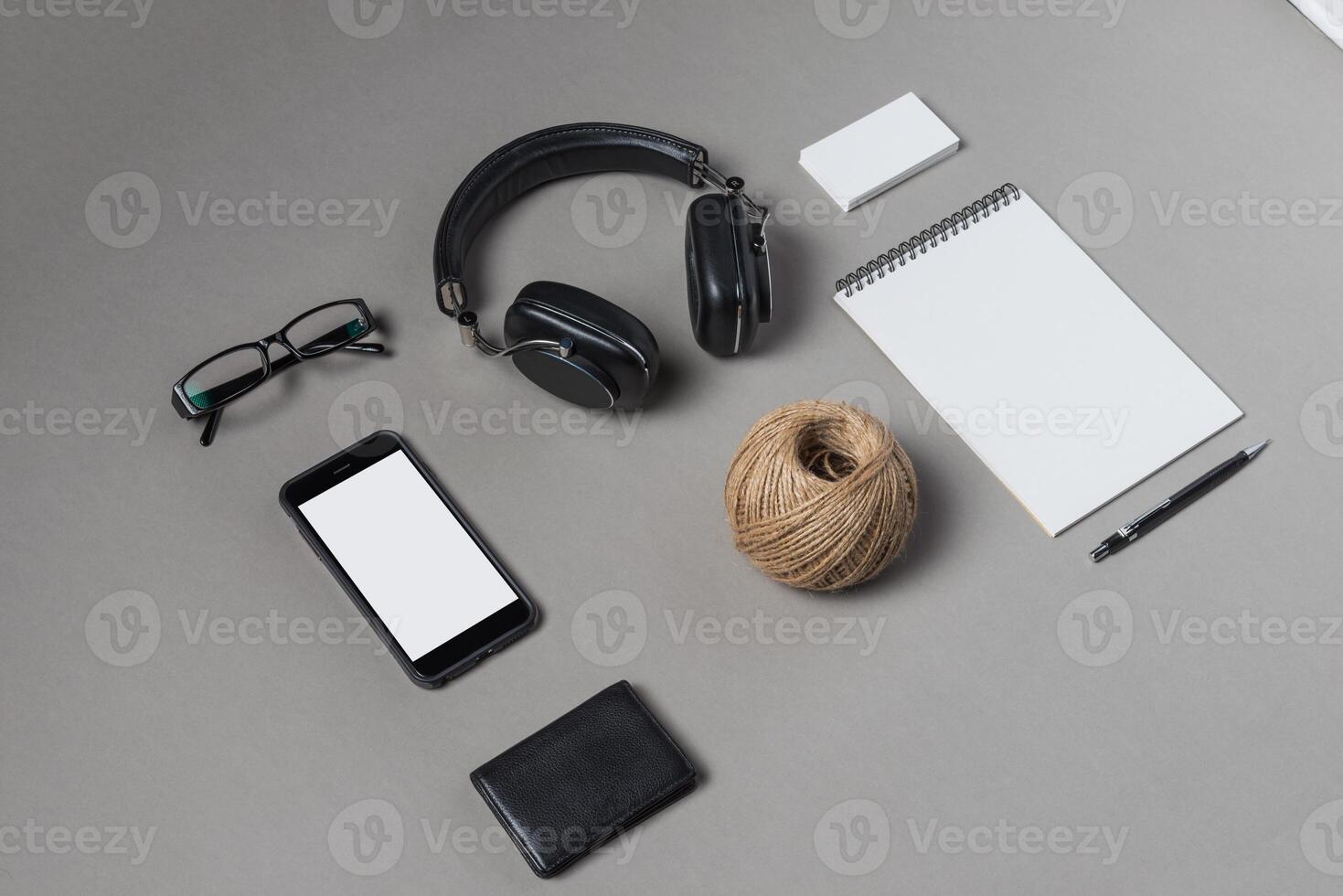 Template for branding identity photo