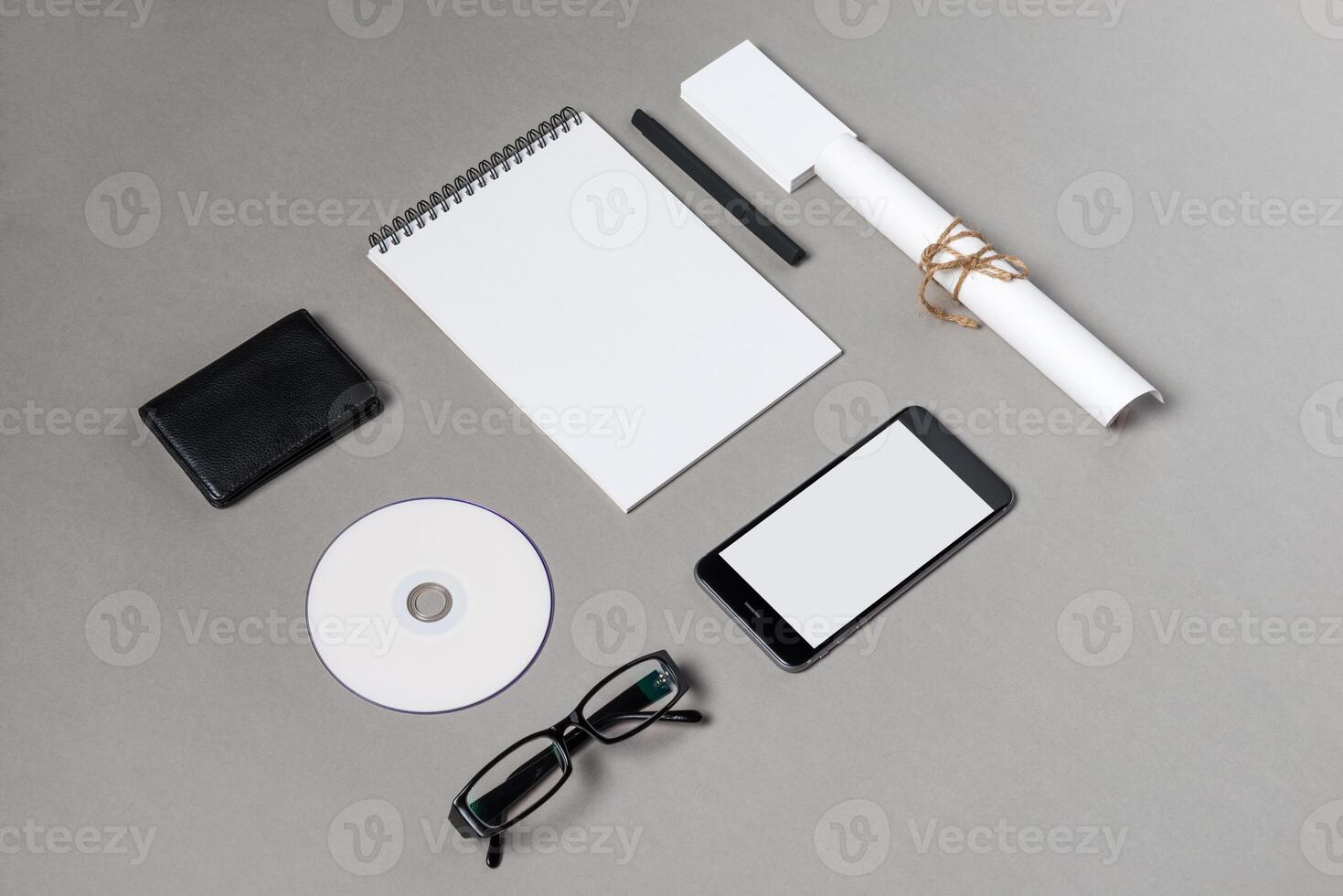 Template for branding identity. photo
