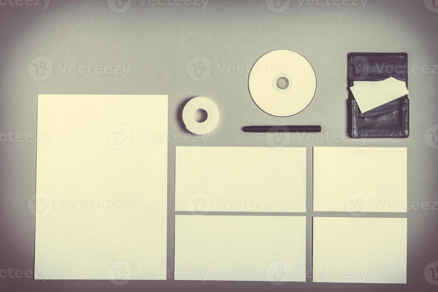 Template for branding identity. photo