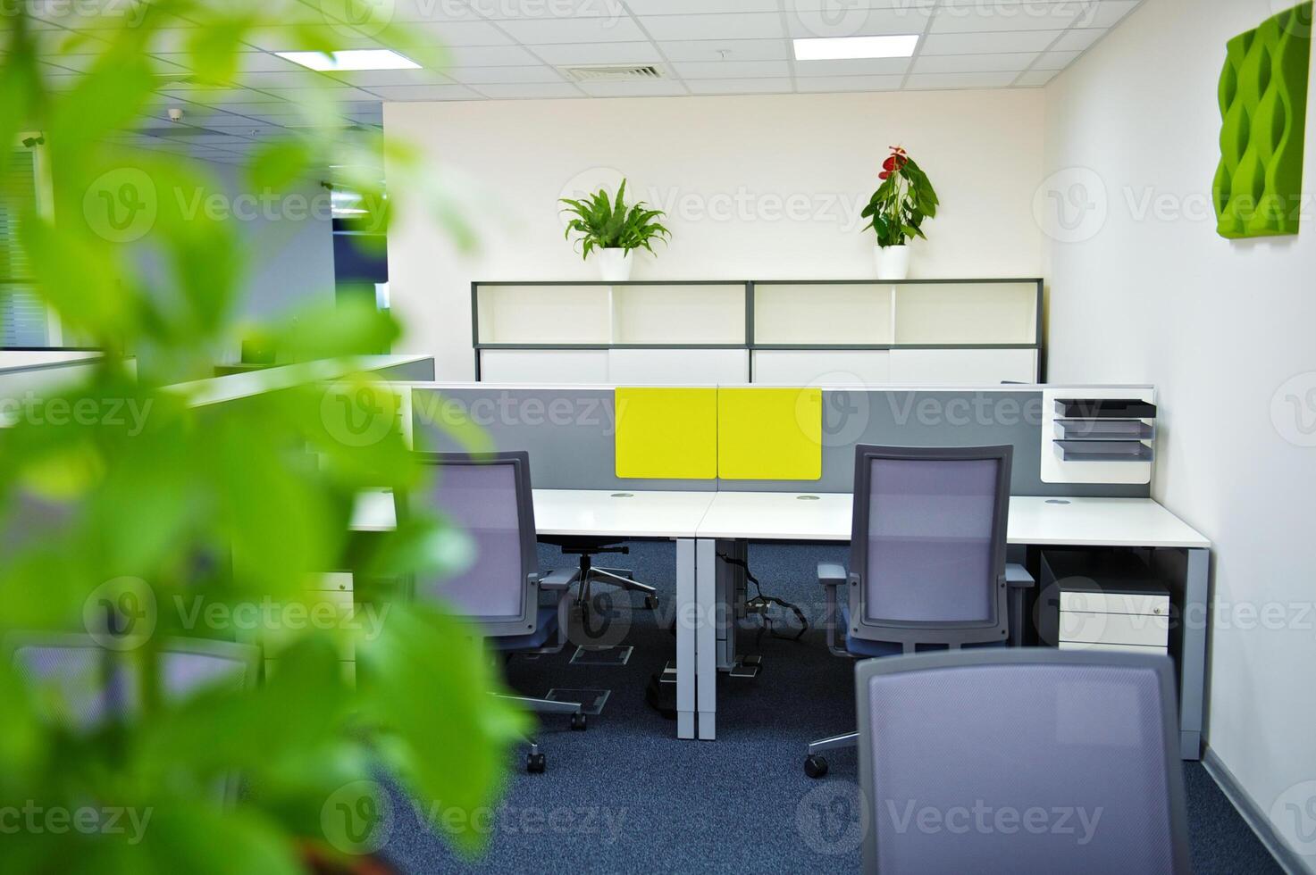 Modern office interior photo