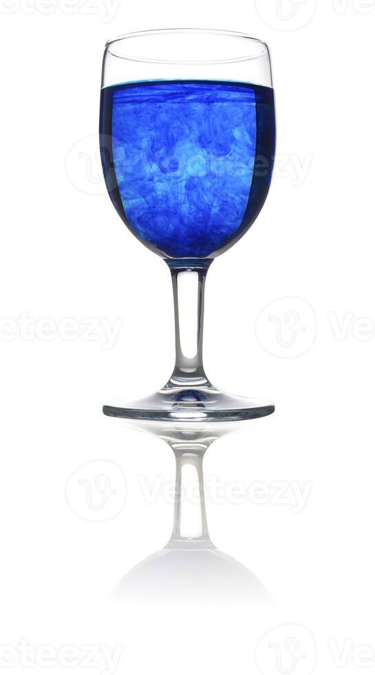Ink in a glass photo
