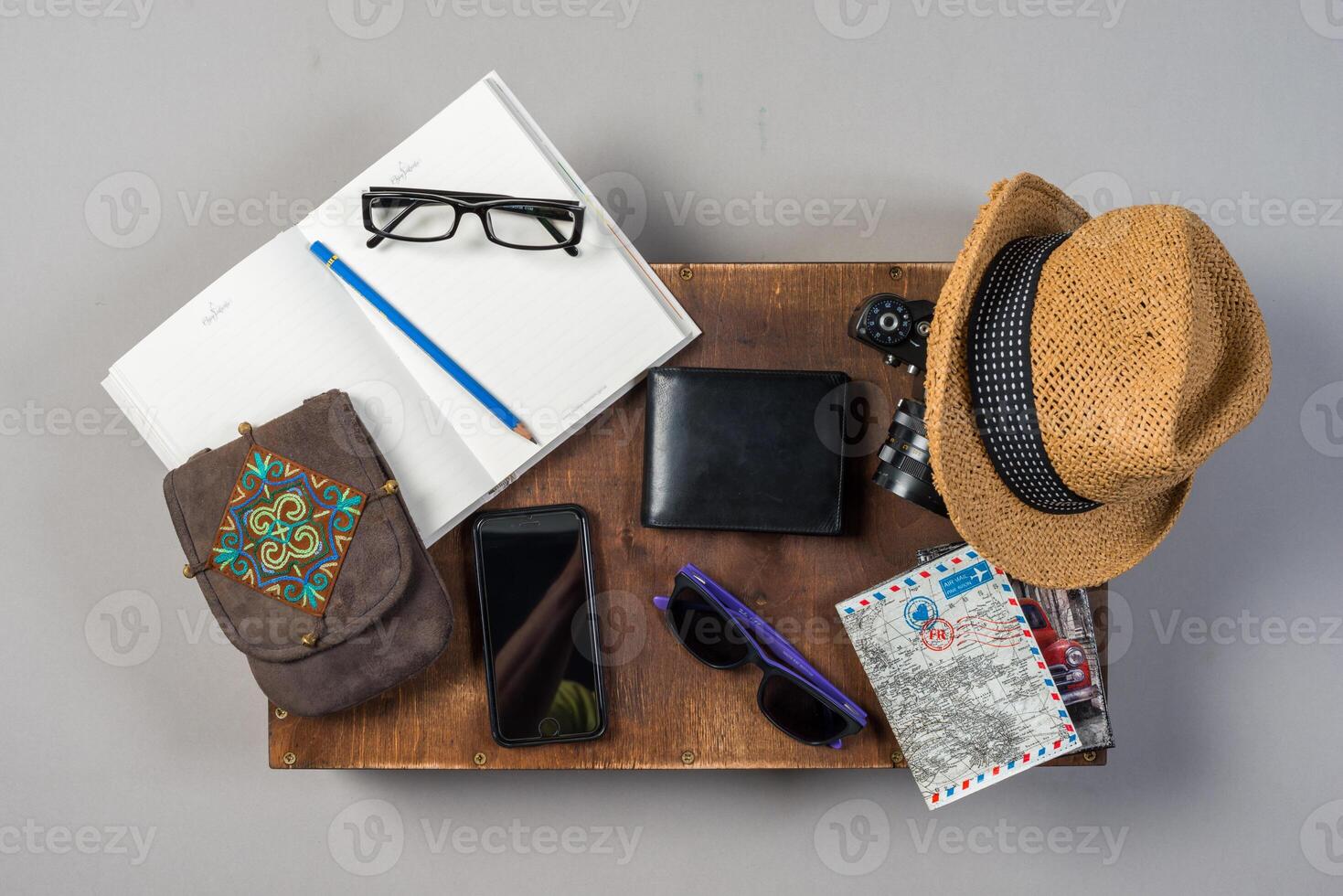 Travel mock up photo