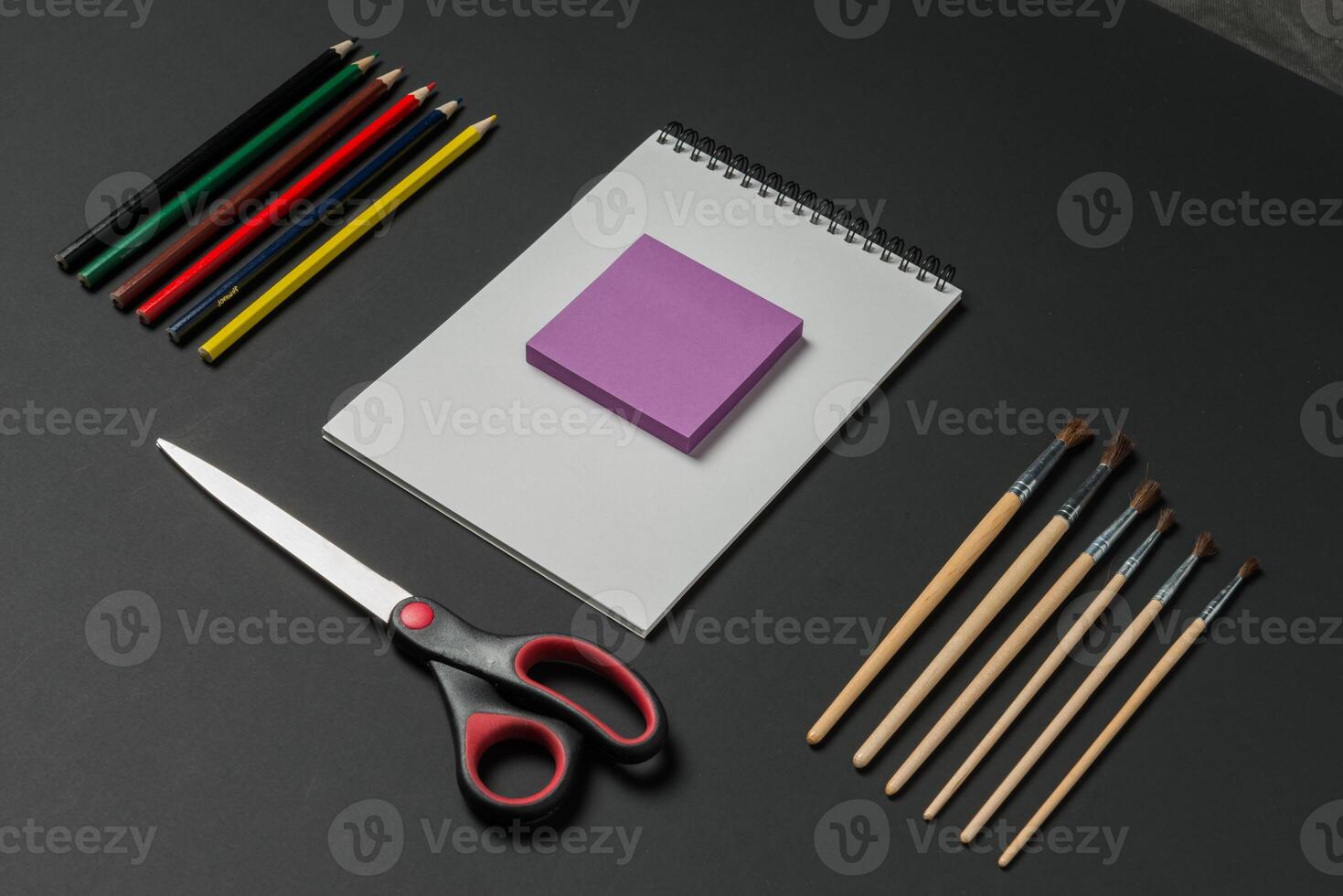 Template for branding identity. photo