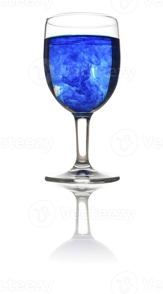 Ink in a glass photo