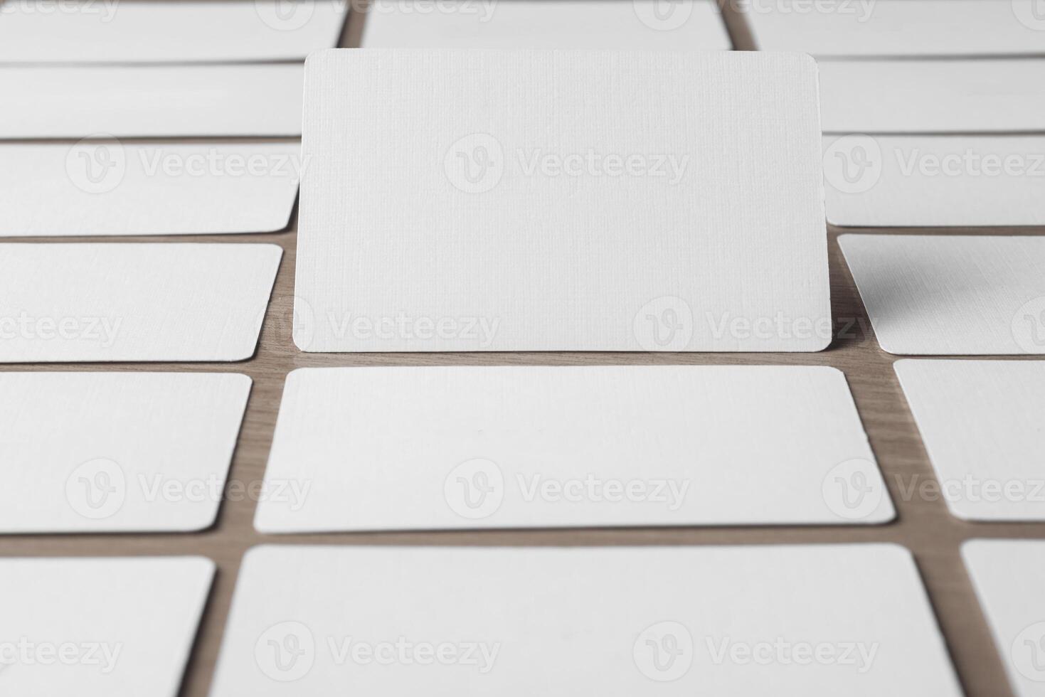 Mock up of business cards photo