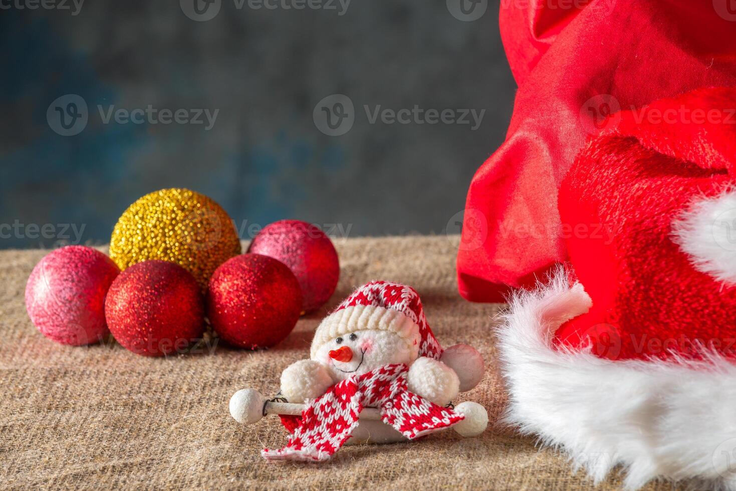 Christmas decoration background photo