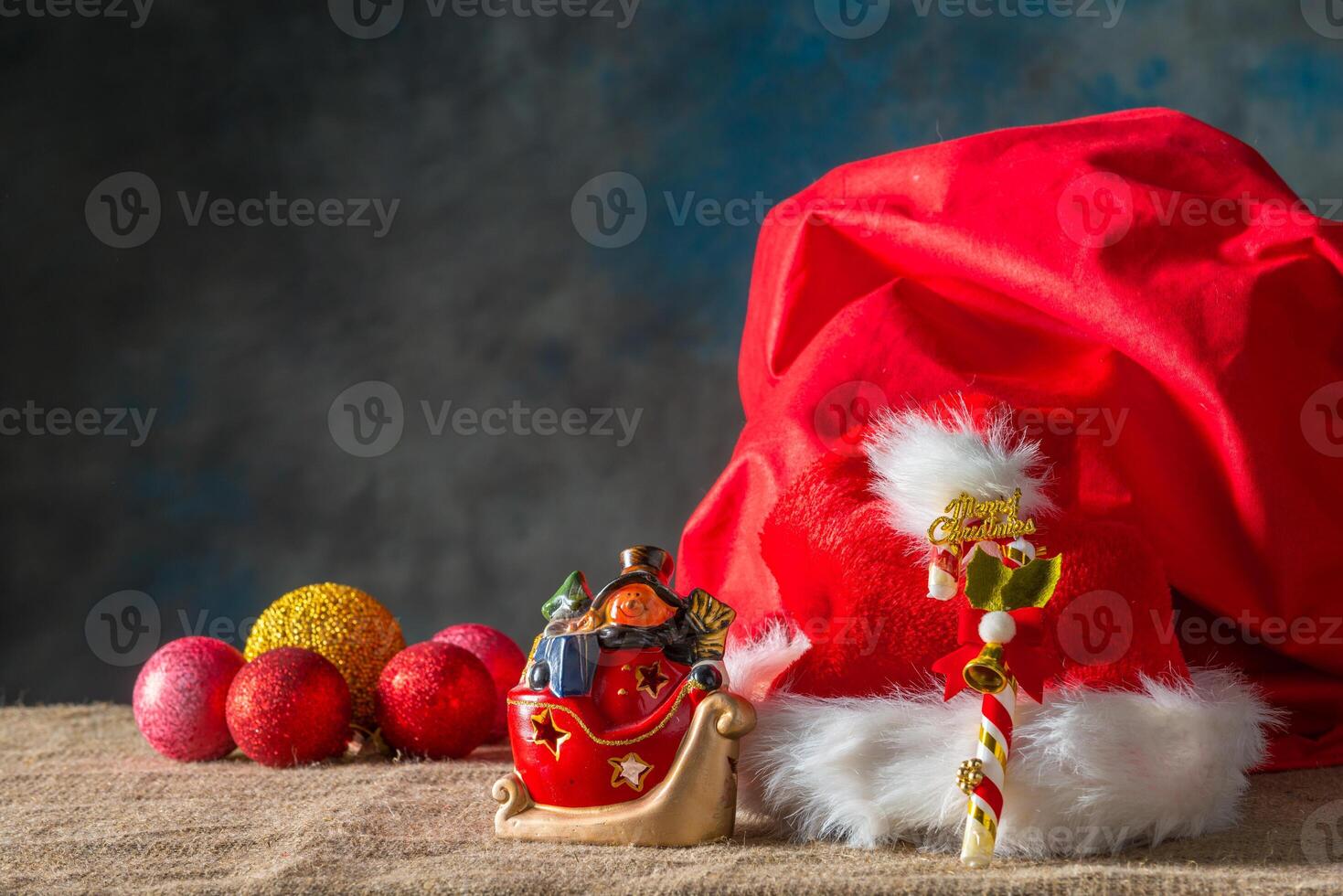 Christmas decoration background photo