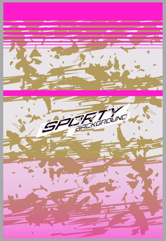 Soccer jersey design for sublimation. Abstract background with sport pattern. vector