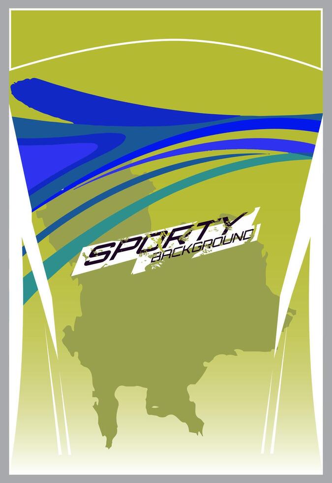 Soccer jersey design for sublimation. Abstract background with sport pattern. vector