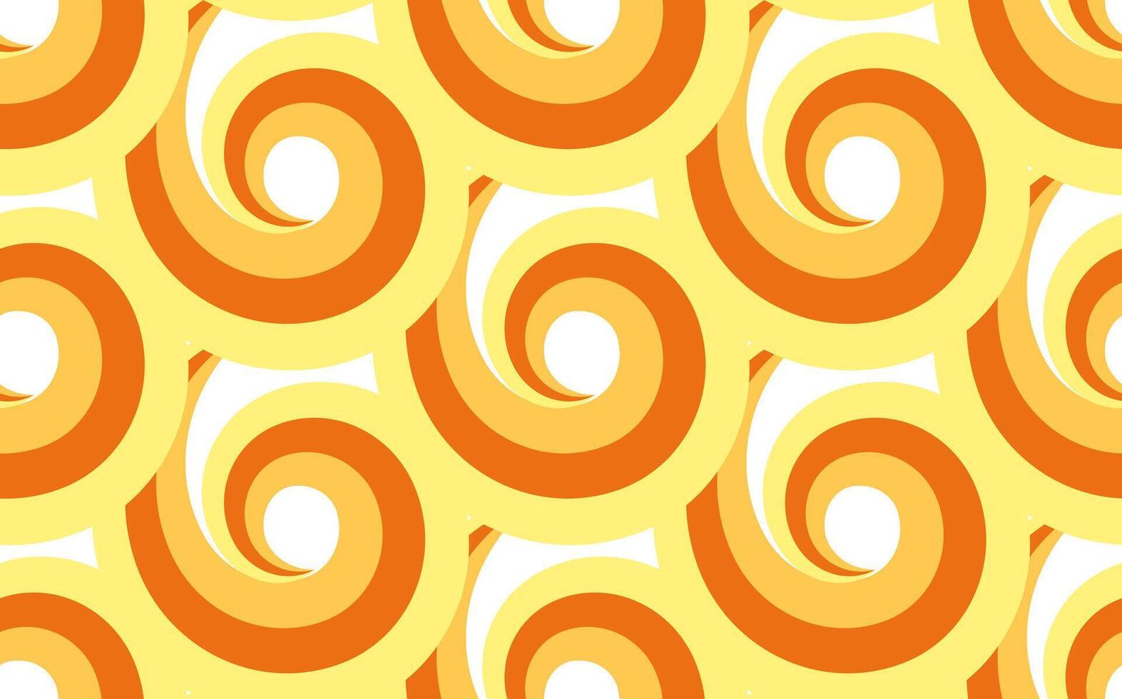 Hand drawn asian japanese ramen noodle seamless pattern.Background with yellow and orange stripes.Pasta abstract background concept.Macaroni yellow poster. vector