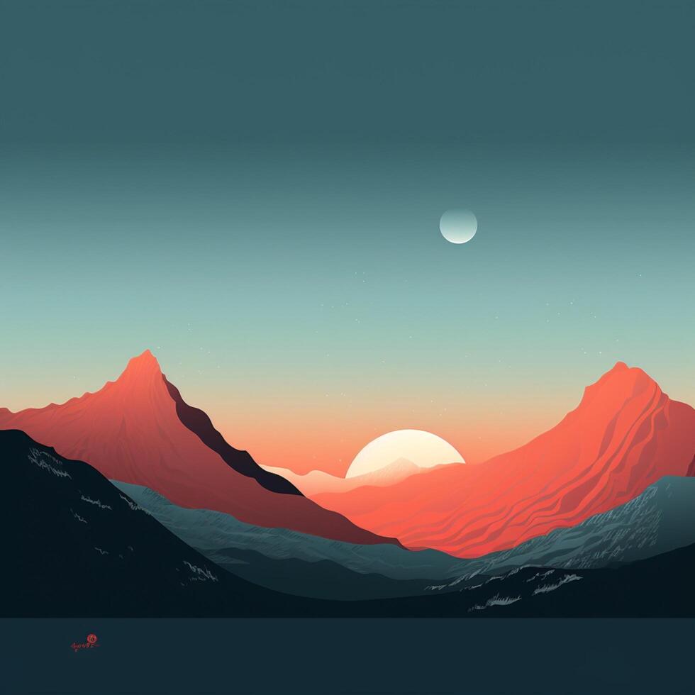 coarl Minimalist wallpaper photo