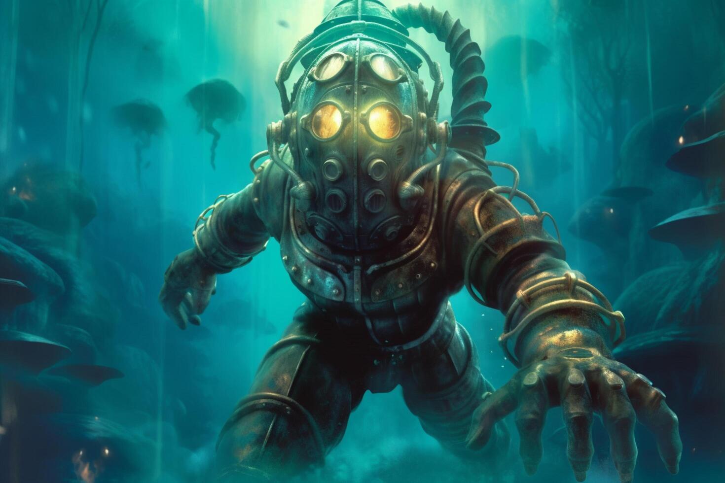 a poster for a game called bioshock photo