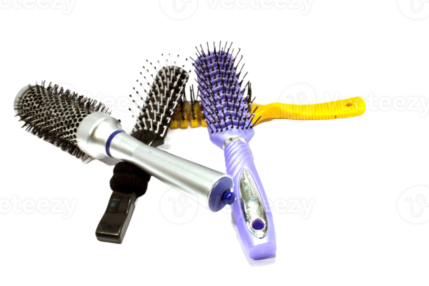Models of female hairdressing brushes- png