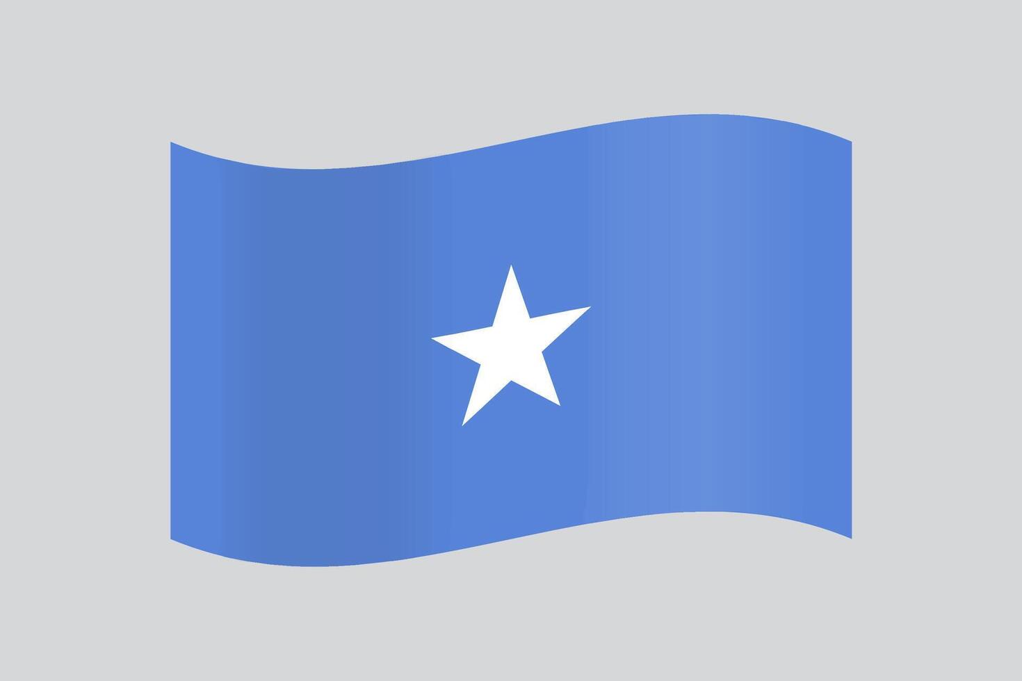 Official vector Somalia flag design