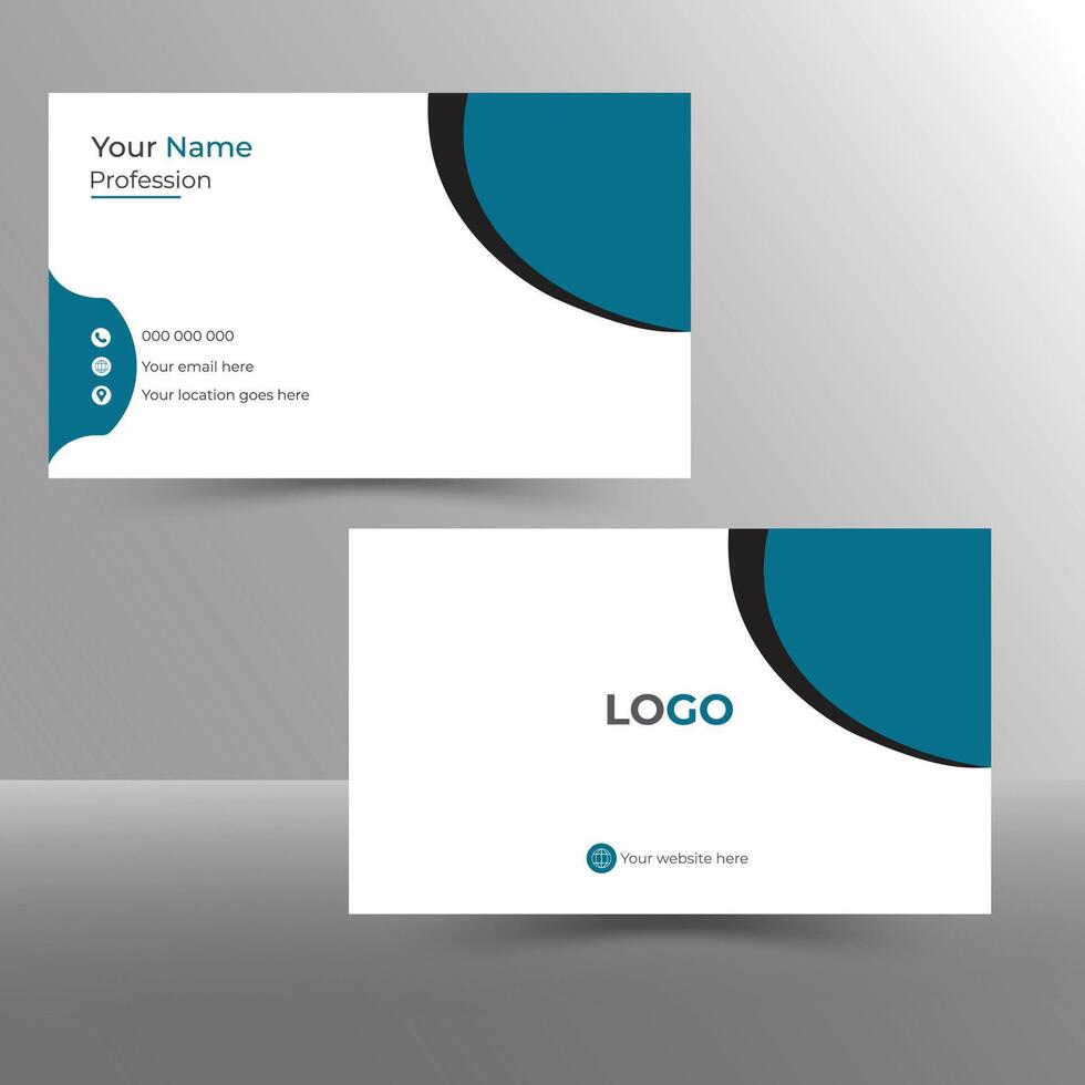 Business Card Template vector