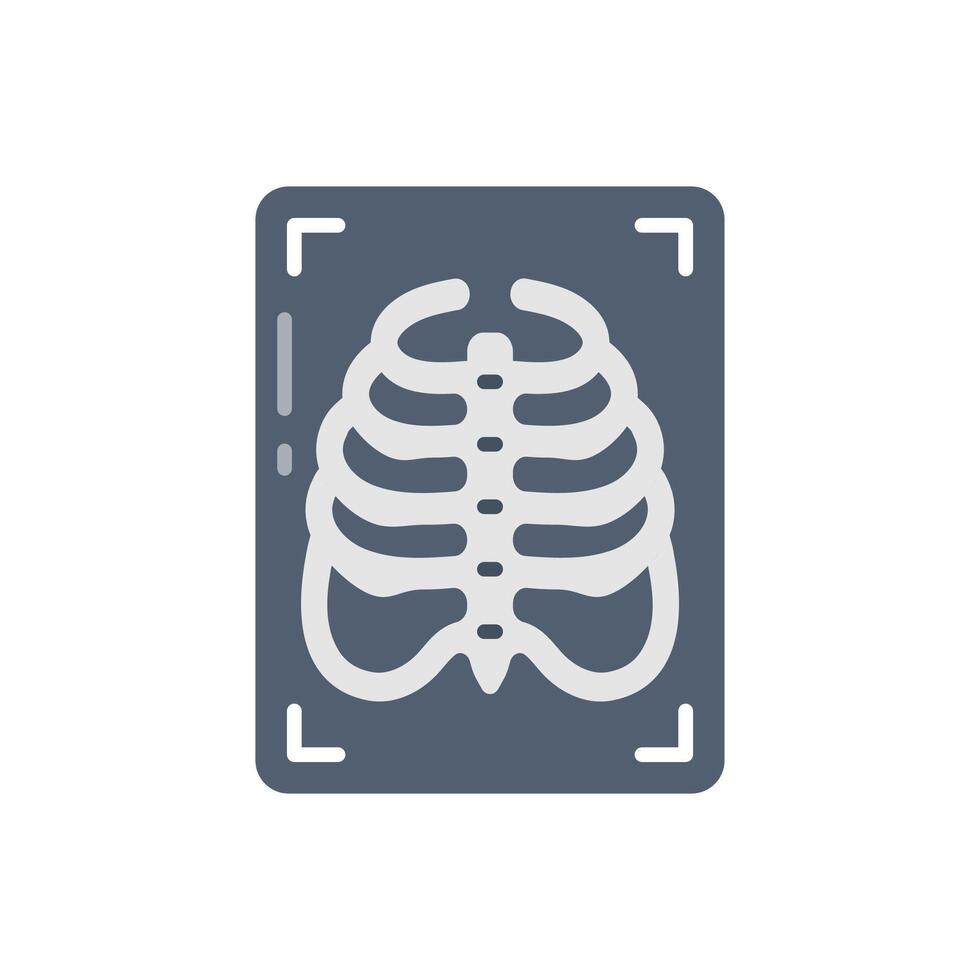 X Ray  icon in vector. Logotype vector