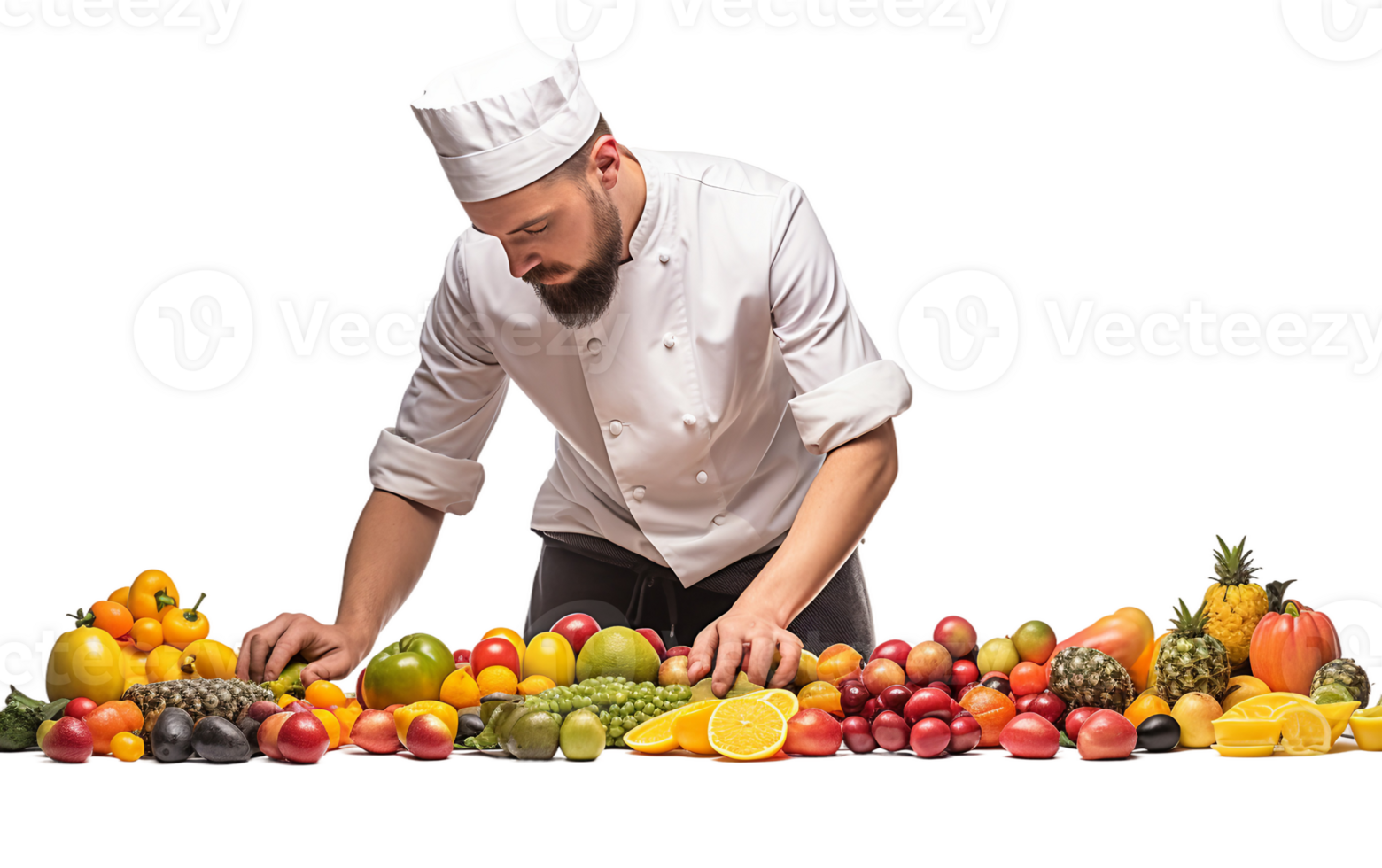 AI generated The Grill Maestro's Culinary Symphony On Transparent Background png