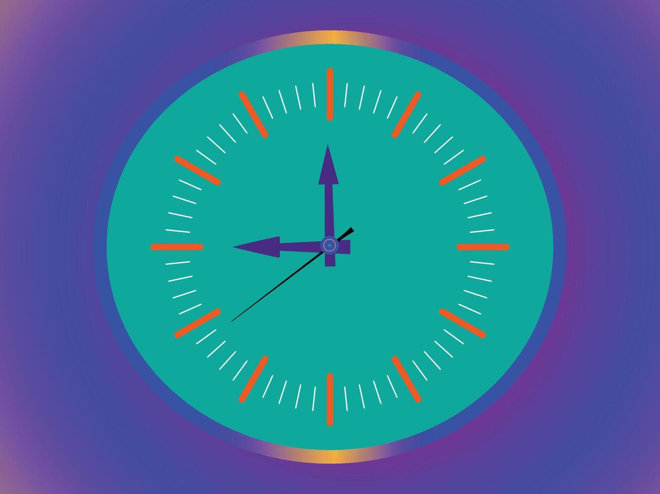 Vector clock design illustration