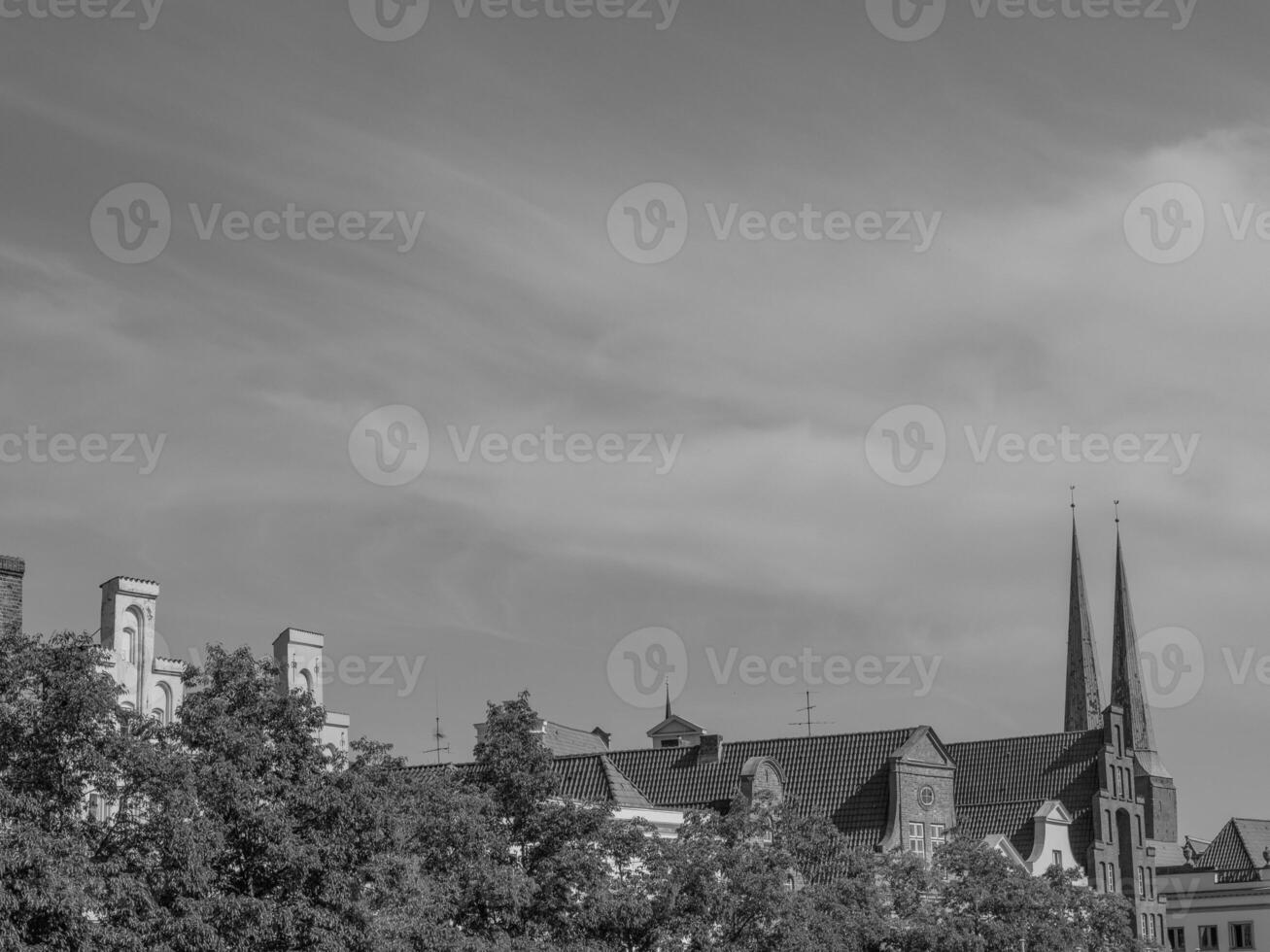 luebeck city in germany photo
