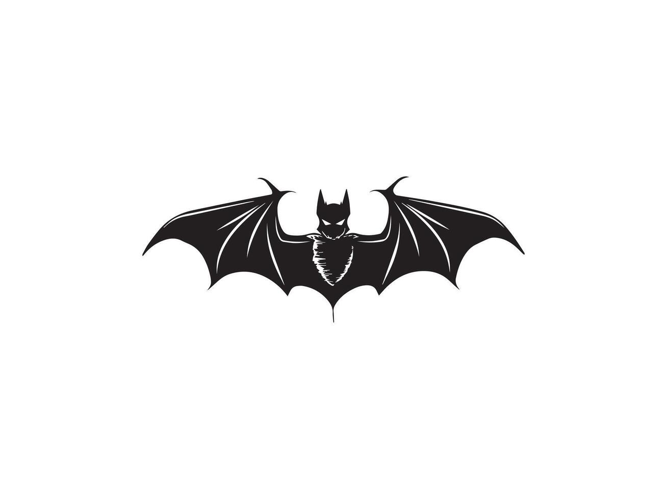 Bat vector icon illustration design .Bat icon design template.