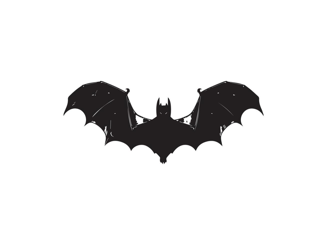Bat vector icon illustration design .Bat icon design template.