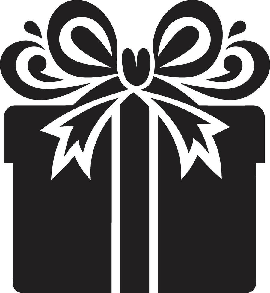 SurpriseParcel Gift Box Emblem JoyWrap Gift Box vector