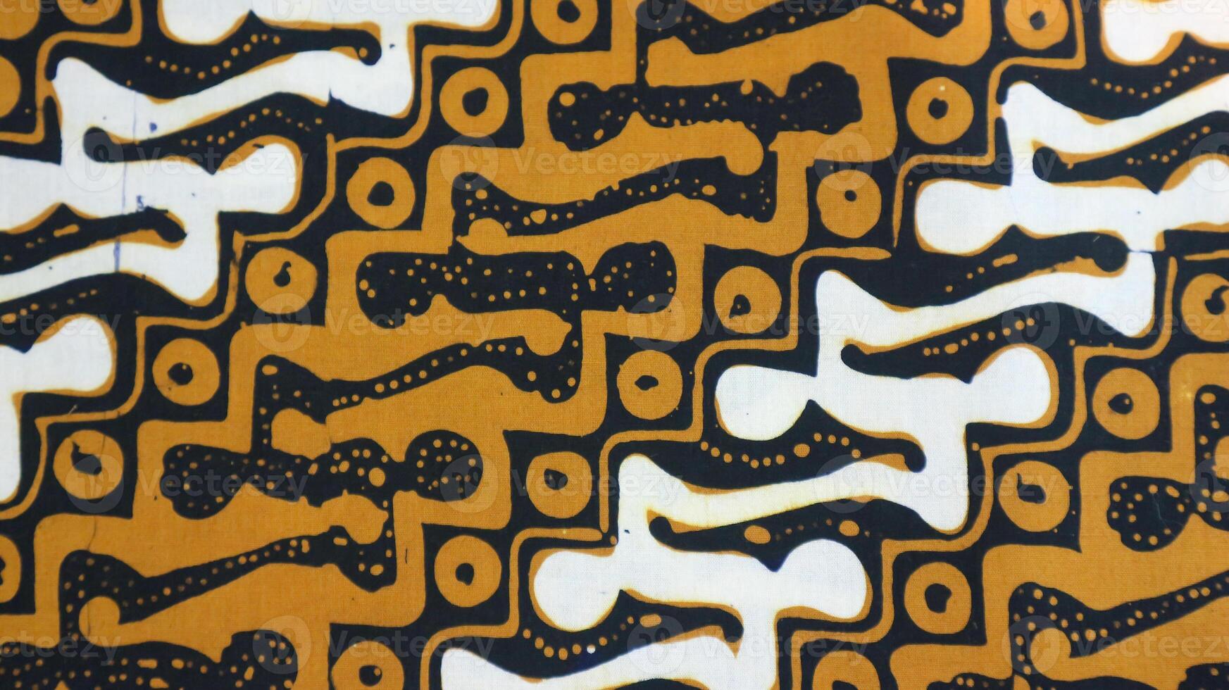 Traditional batik native to Pekalongan, Central Java, Indonesia with elegant classic motifs photo