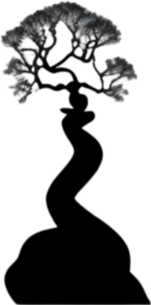 AI generated Tiny Yggdrasil icon, a close-up painting of a Tiny Yggdrasil. png