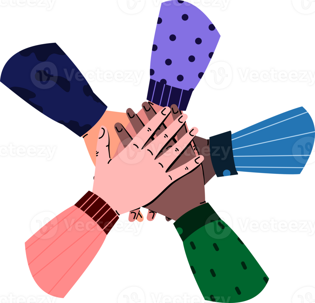 Hands Unity Illustration png