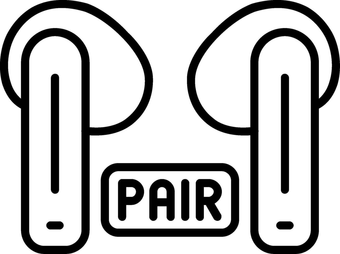 Pairing Line Icon vector