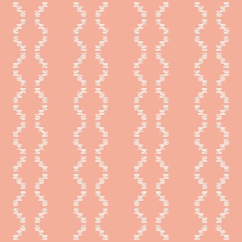 Traditional Ethnic ikat motif fabric pattern background.Embroidery Ethnic pattern pink pastel rose pink background pattern cute wallpaper. Abstract,illustration.Texture,frame,decoration. vector