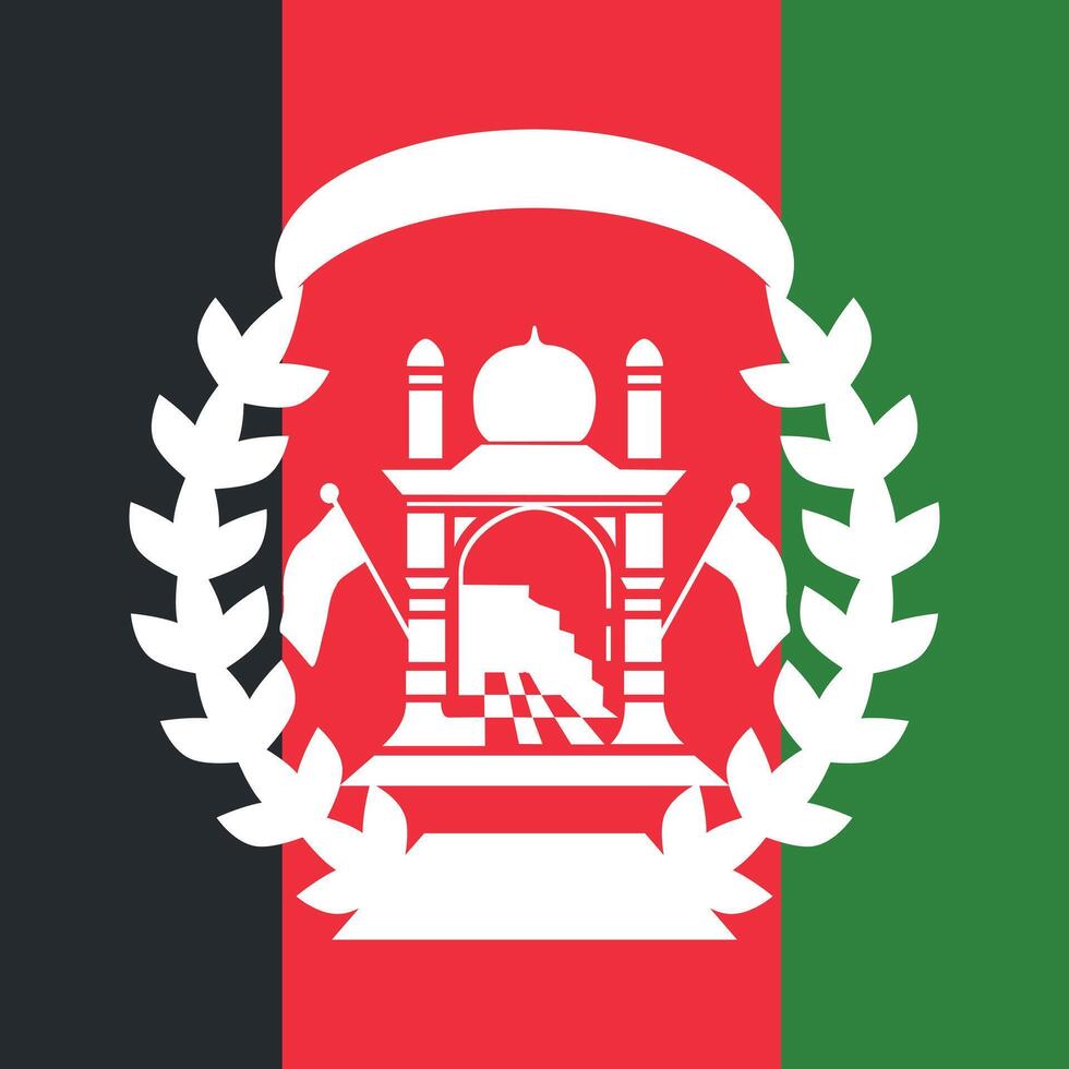 Flag of Afghanistan vector