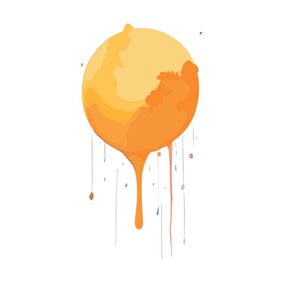 Watercolor illustration, water, soft, doodle, colourful, bubble, splash, paint, vector, watercolor, stain, splatter, brush vector