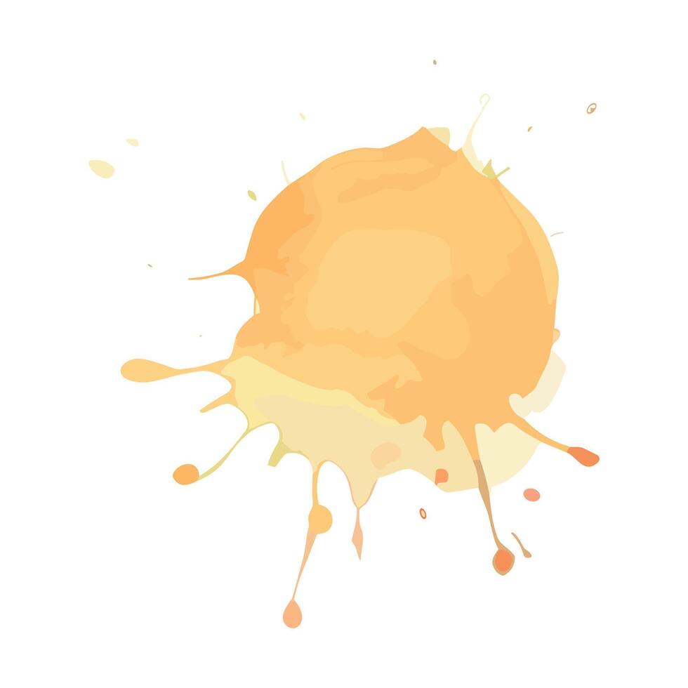 Watercolor illustration, water, soft, doodle, colourful, bubble, splash, paint, vector, watercolor, stain, splatter, brush vector