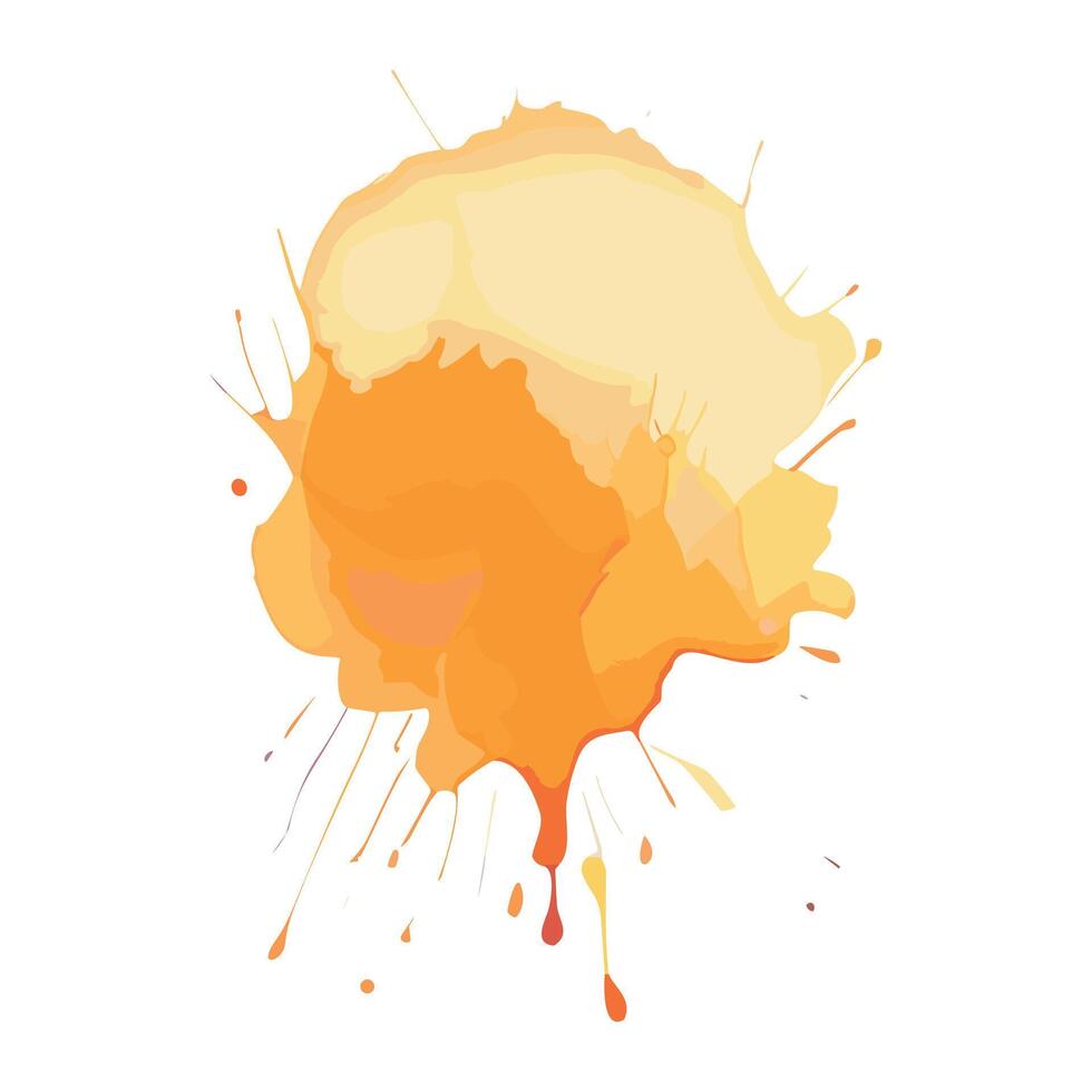 Watercolor illustration, water, soft, doodle, colourful, bubble, splash, paint, vector, watercolor, stain, splatter, brush vector