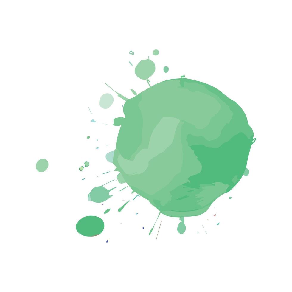 Watercolor illustration, water, soft, doodle, colourful, bubble, splash, paint, vector, watercolor, stain, splatter, brush vector