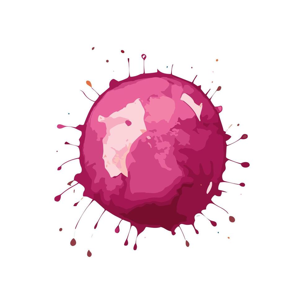 Watercolor illustration, water, soft, doodle, colourful, bubble, splash, paint, vector, watercolor, stain, splatter, brush vector