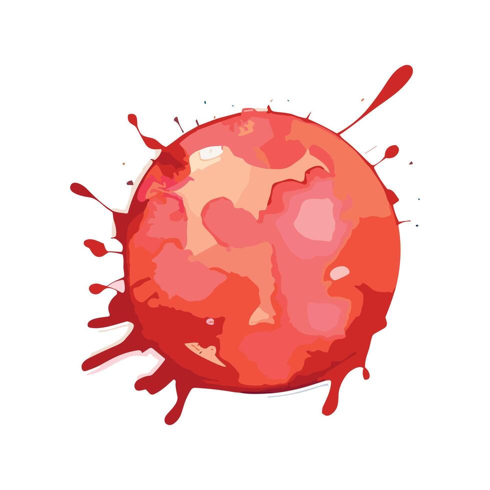 Watercolor illustration, water, soft, doodle, colourful, bubble, splash, paint, vector, watercolor, stain, splatter, brush vector