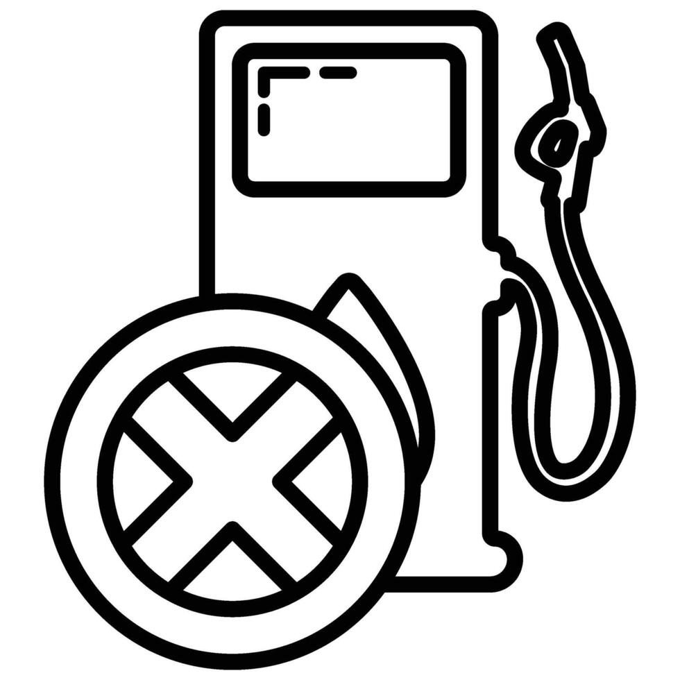 Stop use barrel oil industry, world oil pollution by petroleum concept icon, green eco earth simple flat vector illustration, isolated on white.